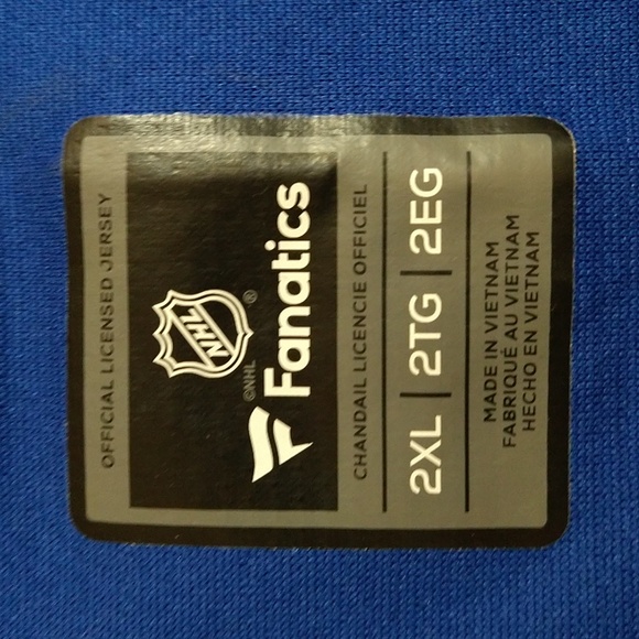 New York Rangers Fanatics NHL Women's Jersey Size 2XL - Picture 5 of 5